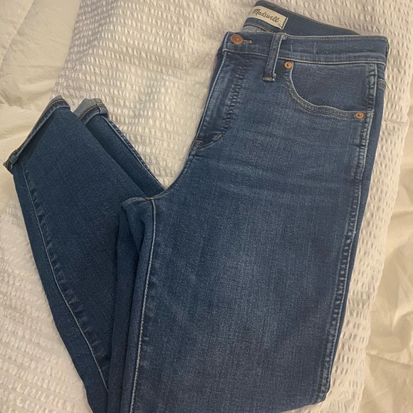 Madewell High Rise Skinny Jeans - Picture 1 of 6